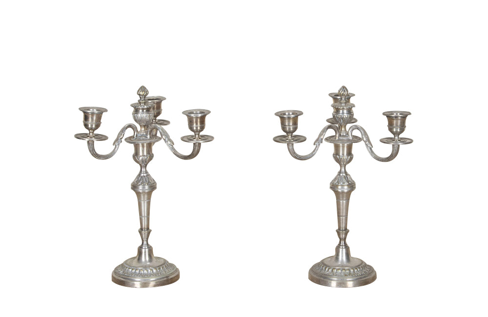 Pair of late 19th Century French candelabras in the Neo-Classical style