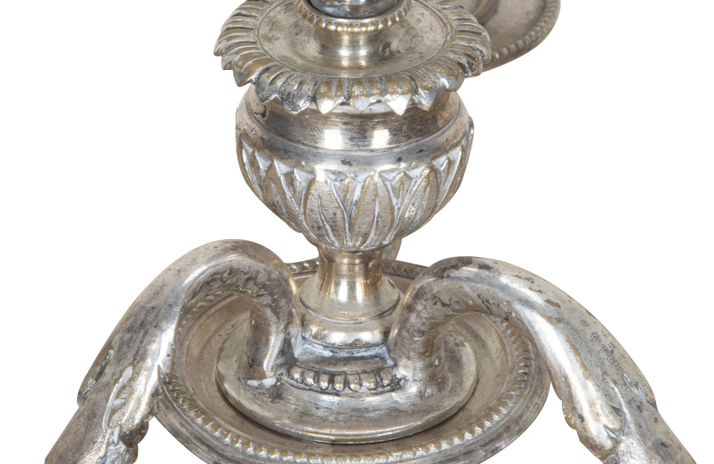 Pair of late 19th Century French candelabras in the Neo-Classical style