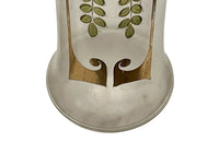 Pair of Late 19th Century North Bohemian Art Nouveau Enamelled Glass Vases