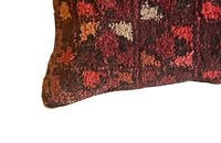 Mid-20th Century Feather Filled Persian Carpet Cushion