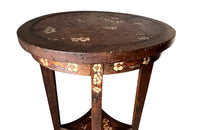 Charming, Aesthetic Movement side table with lower shelf circa 1900