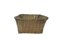 FRENCH SILVER PLATE WOVEN BREAD BASKET