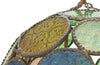 20TH CENTURY MORROCAN ROUND GLASS LANTERN BALL -CURRENTLY RESERVED-