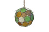 20TH CENTURY MORROCAN ROUND GLASS LANTERN BALL -CURRENTLY RESERVED-