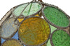 20TH CENTURY MORROCAN ROUND GLASS LANTERN BALL -CURRENTLY RESERVED-