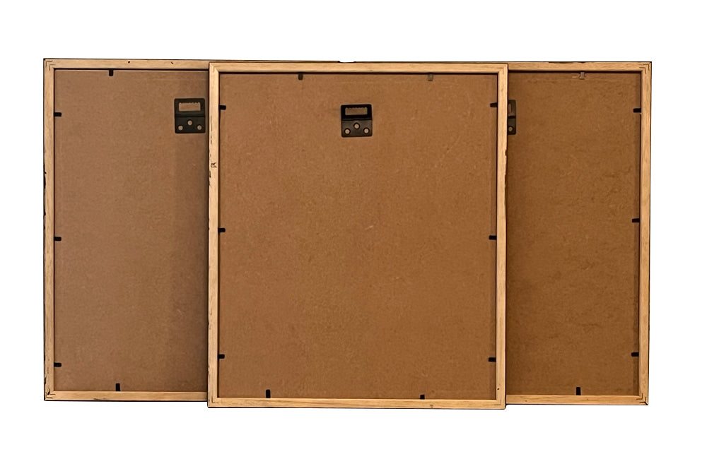 SET OF THREE FRAMED 20TH CENTURY FRENCH SANGUINE NUDE STUDIES