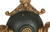 Set of four elegant 20th Century French bronze wall sconces in the Empire style