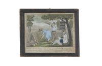 SERIES OF 19TH CENTURY ENGRAVINGS 'THE FOUR SEASONS'