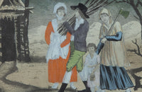 SERIES OF 19TH CENTURY ENGRAVINGS 'THE FOUR SEASONS'