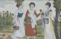 SERIES OF 19TH CENTURY ENGRAVINGS 'THE FOUR SEASONS'