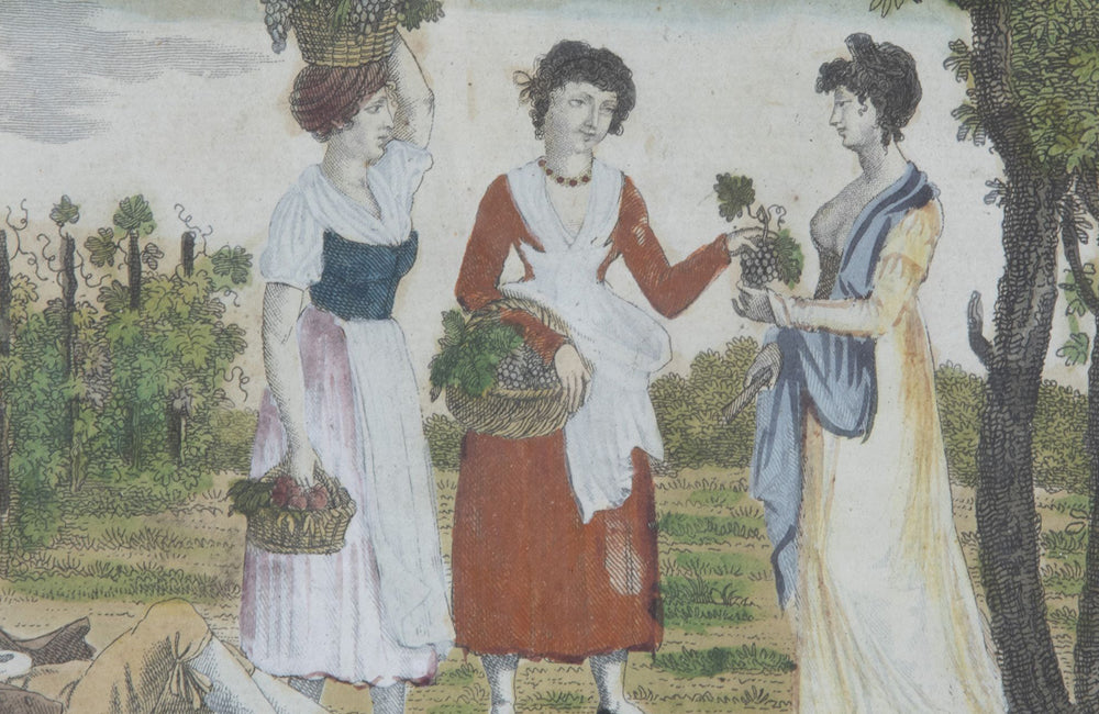 SERIES OF 19TH CENTURY ENGRAVINGS 'THE FOUR SEASONS'