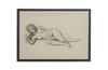 Set of three framed Mid-Century French nude studies