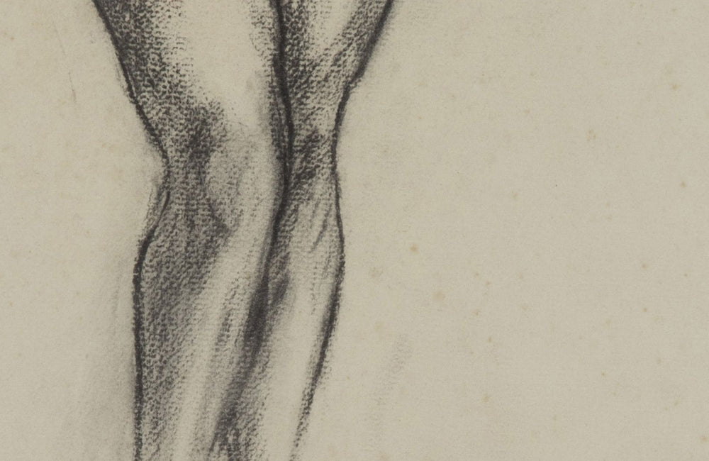 Set of three framed Mid-Century French nude studies