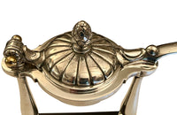 Elegant 20th Century French silver plated citrus press.