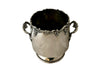 Antique wine cooler French silver plate wine cooler with grape vine ornamentation to the rim and handles - French Antiques