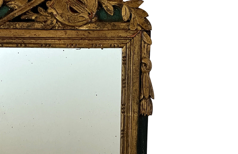 French Antique Mirror Louis XVI style - French Antiques - Decorative Antiques - Antique Mirror - AD & PS Antiques