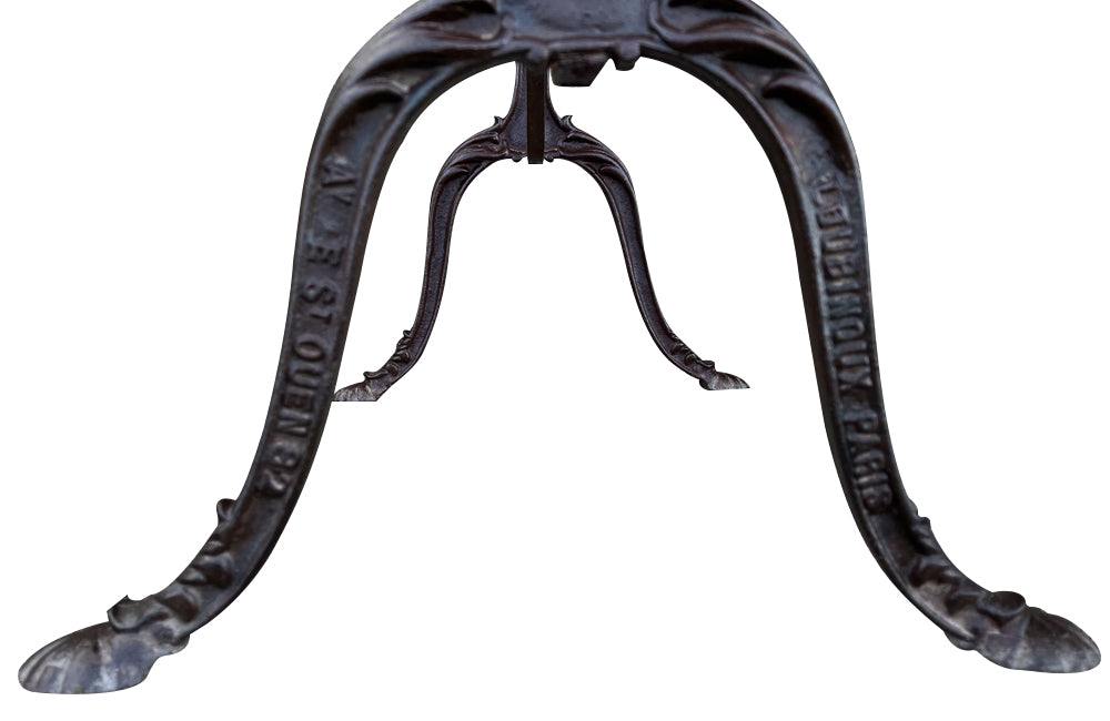 Small 19th Century Parisian Bistro Table