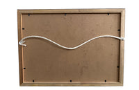 Antique oil painting of Sow & Six piglets 19th Century French 