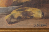 SMALL FRENCH  STILL LIFE PAINTING BY D.GERONIMI