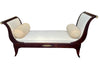 Antique day bed méridienne in mahogany French 19th Century Period empire - French antique furniture
