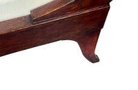 Antique day bed méridienne in mahogany French 19th Century Period empire - French antique furniture