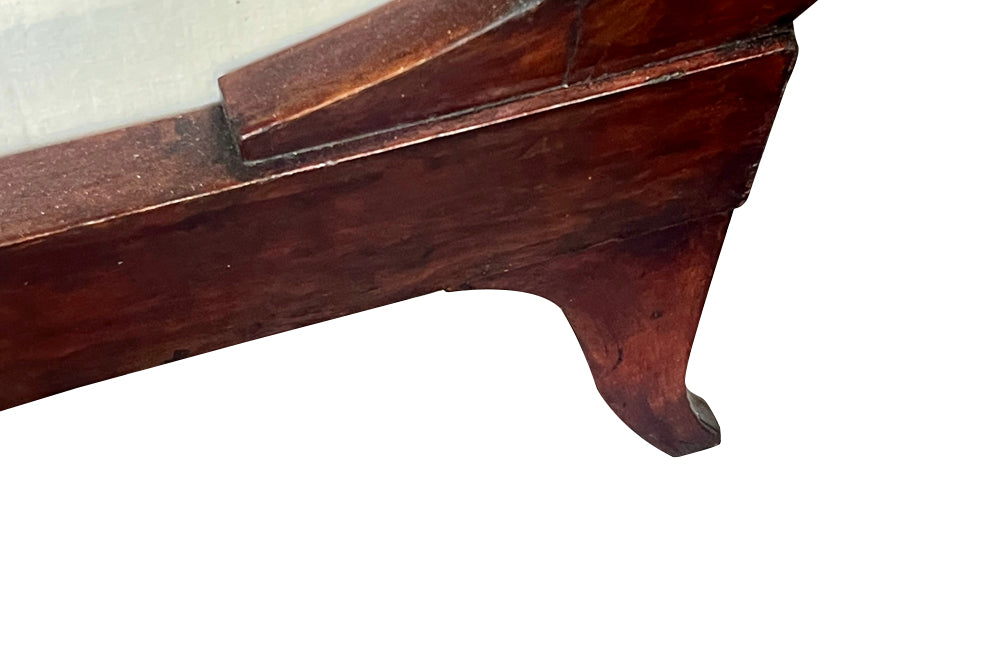 Antique day bed méridienne in mahogany French 19th Century Period empire - French antique furniture