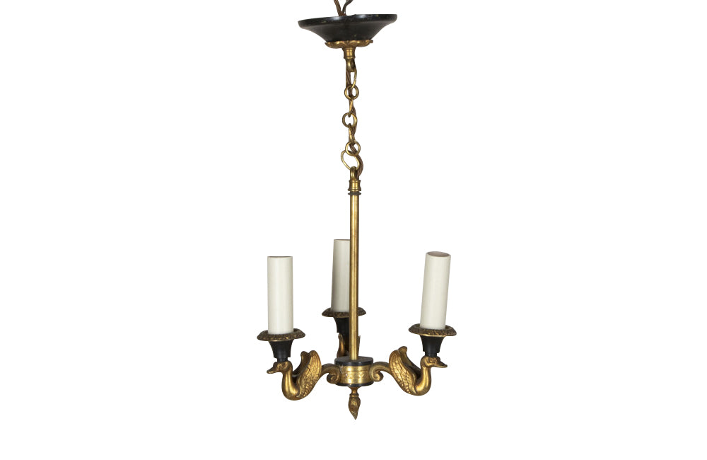 Small 20th Century French Empire Revival Hanging Light