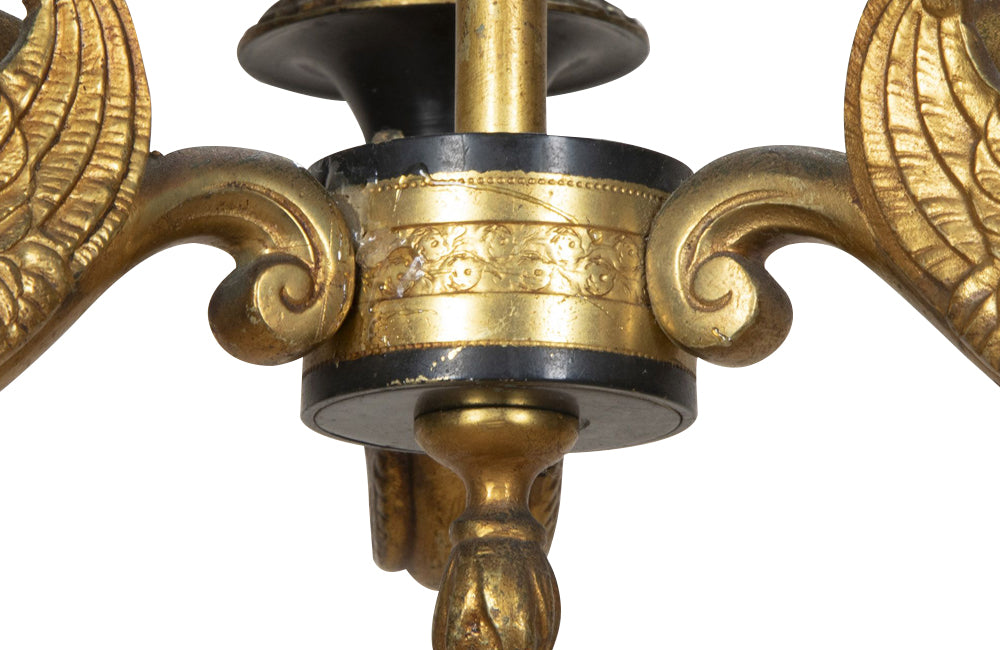 Small 20th Century French Empire Revival Hanging Light