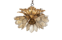 Small Mid-Century Ceiling Light Attributed To Banci