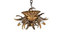 Small Mid-Century Italian Ceiling Light Attributed to Banci