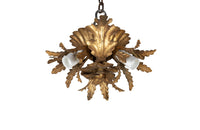 Small Mid-Century Italian Ceiling Light Attributed to Banci