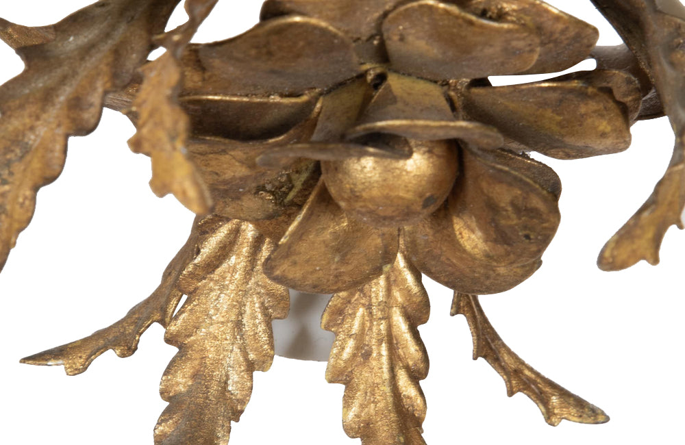 Small Mid-Century Italian Ceiling Light Attributed to Banci