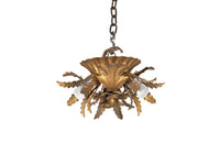 Small Mid-Century Italian Ceiling Light Attributed to Banci