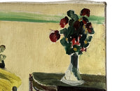 Mid-Century French Still Life Painting with Fruit by Pierre Pruvost