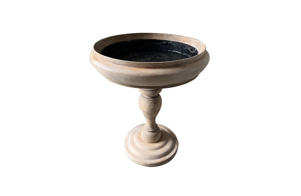Late 19th Century Scandinavian Pedestal Jardinière 