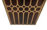 A decorative and rare late 19th Century French toleware Arts and Crafts umbrella or stick stand.