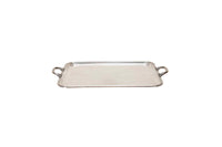 Mid Century French Silver-Plated Serving Tray by Plasait Orfèvre
