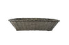20th century elegant French silver plate woven basket. 