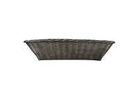 20th century elegant French silver plate woven basket. 