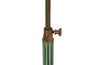 Art Deco floor lamp with verdigris finish - Mid Century Lighting