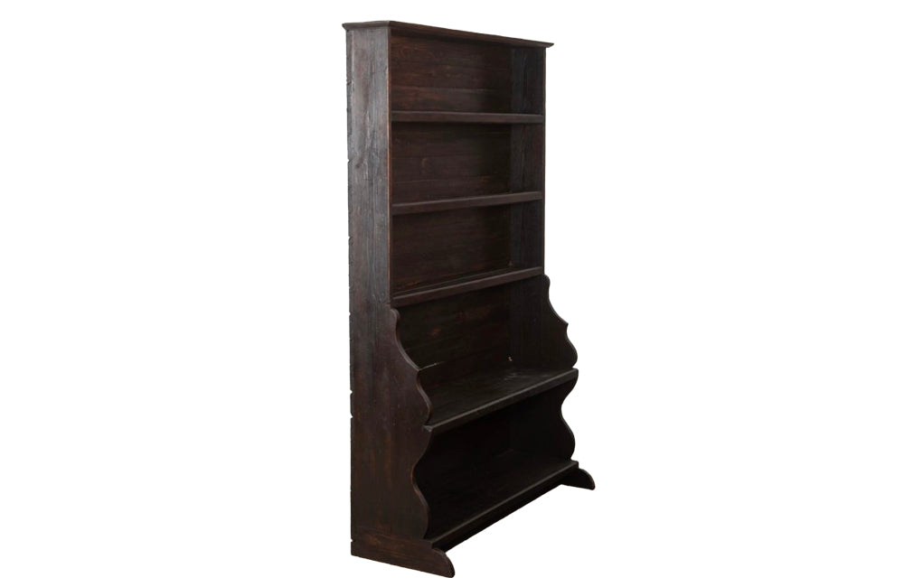 French Pine Dresser Bookcase - French Antique Furniture – AD & PS Antiques