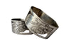 PAIR OF MADAME & MONSIEUR NAPKIN RINGS