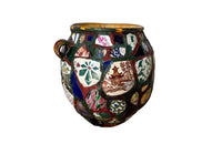 19th century picassiette confit pot