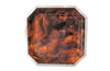 'DIOR HOME' STYLE FAUX TORTOISESHELL LUCITE TRAY