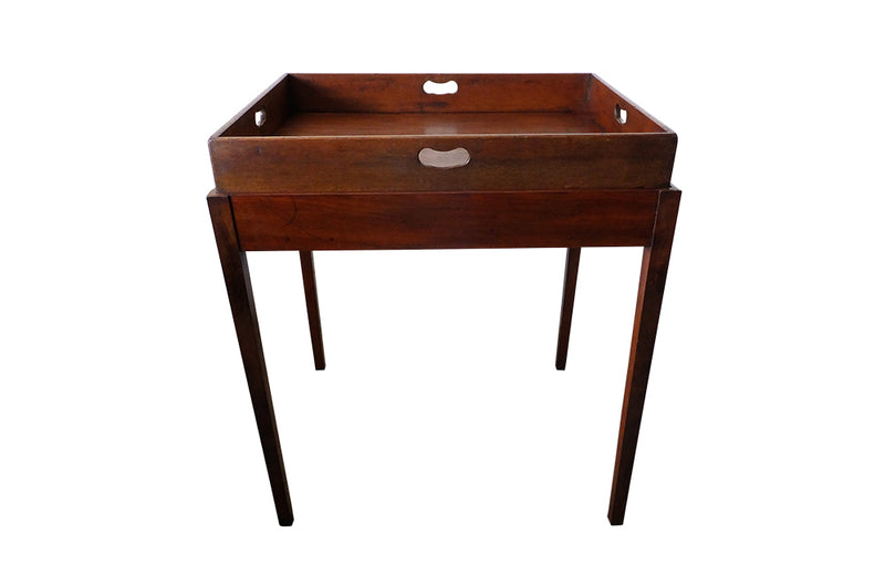 ENGLISH BUTLERS TRAY TABLE