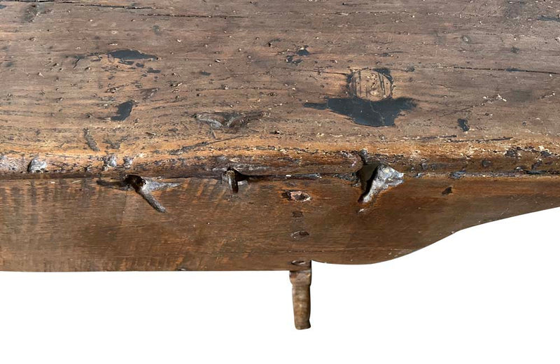 18th Century Fruitwood Lidded Bench Coffer - Decorative Antique Furniture - English Antiques - Coffers -Storage Antiques - Antique Bench - Antique Coffer - Antique Trunk - Rustic Antiques - Antue Seating - Antique Shops Tetbury - Country House Antiques - Farmhouse Antiques - adpsantiques - AD & PS Antiques