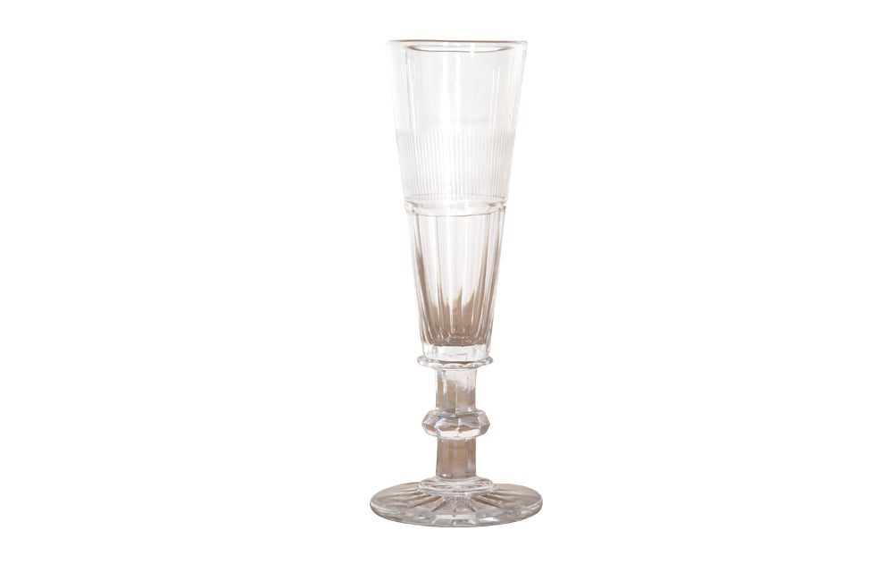 Set of 8 Vintage Crystal Champagne/Flutes with Gold Trim — La Maison  Supreme Ltd.