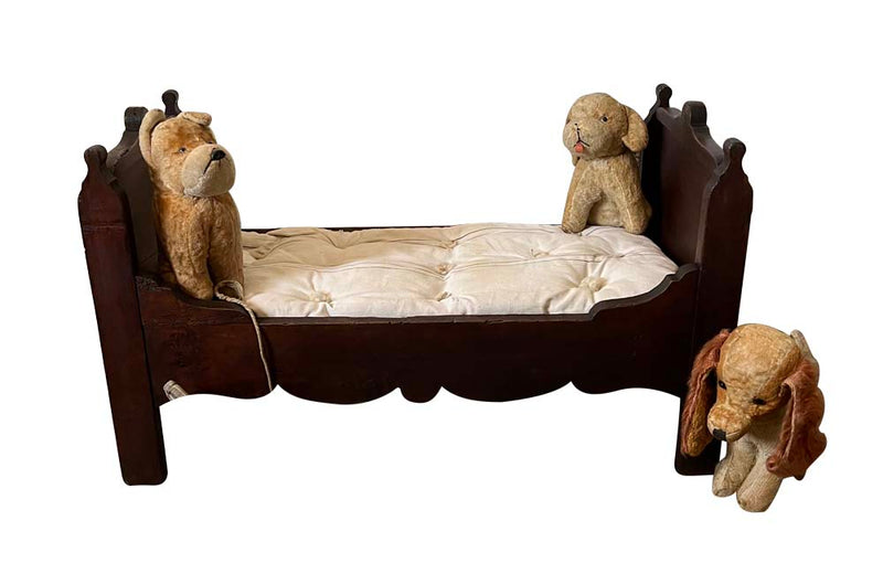 Small French Dog Bed - Decorative Antiques - French Antiques - Antique Dog Bed  - French Antique Furniture -  AD & PS Antiques