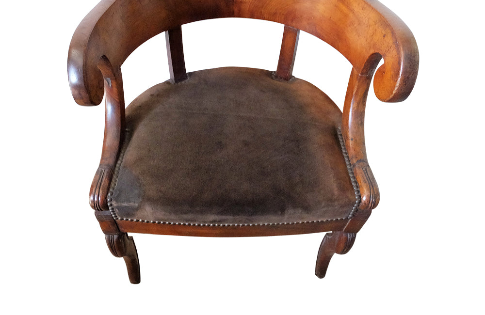 FRENCH ANTIQUE DESK CHAIR