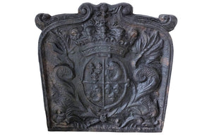 18th Century French Fireback-Fireback-Fireplace Accessories-Decorative Accessories-French Antiques-AD & PS Antiques-